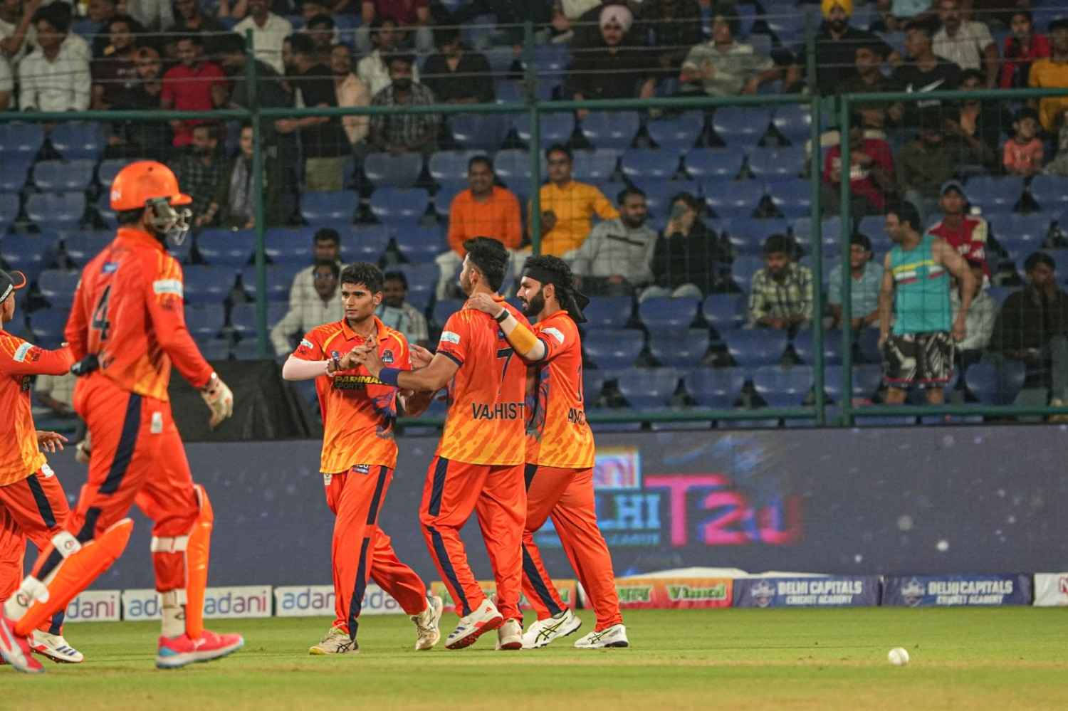 West Delhi Lions Delhi Premier League T20 2025 Match at Arun Jaitley Stadium