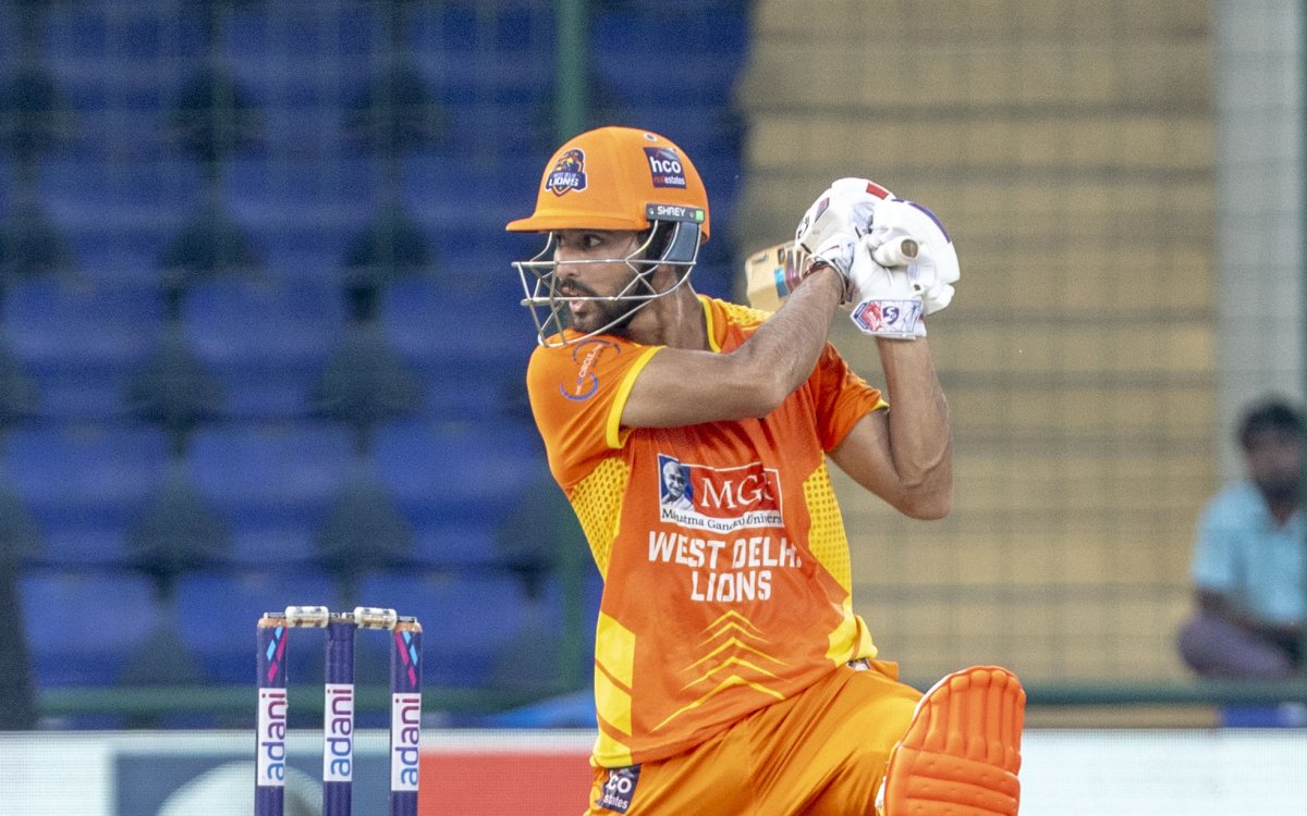 West Delhi Lions Delhi Premier League T20 2025 Match at Arun Jaitley Stadium 2
