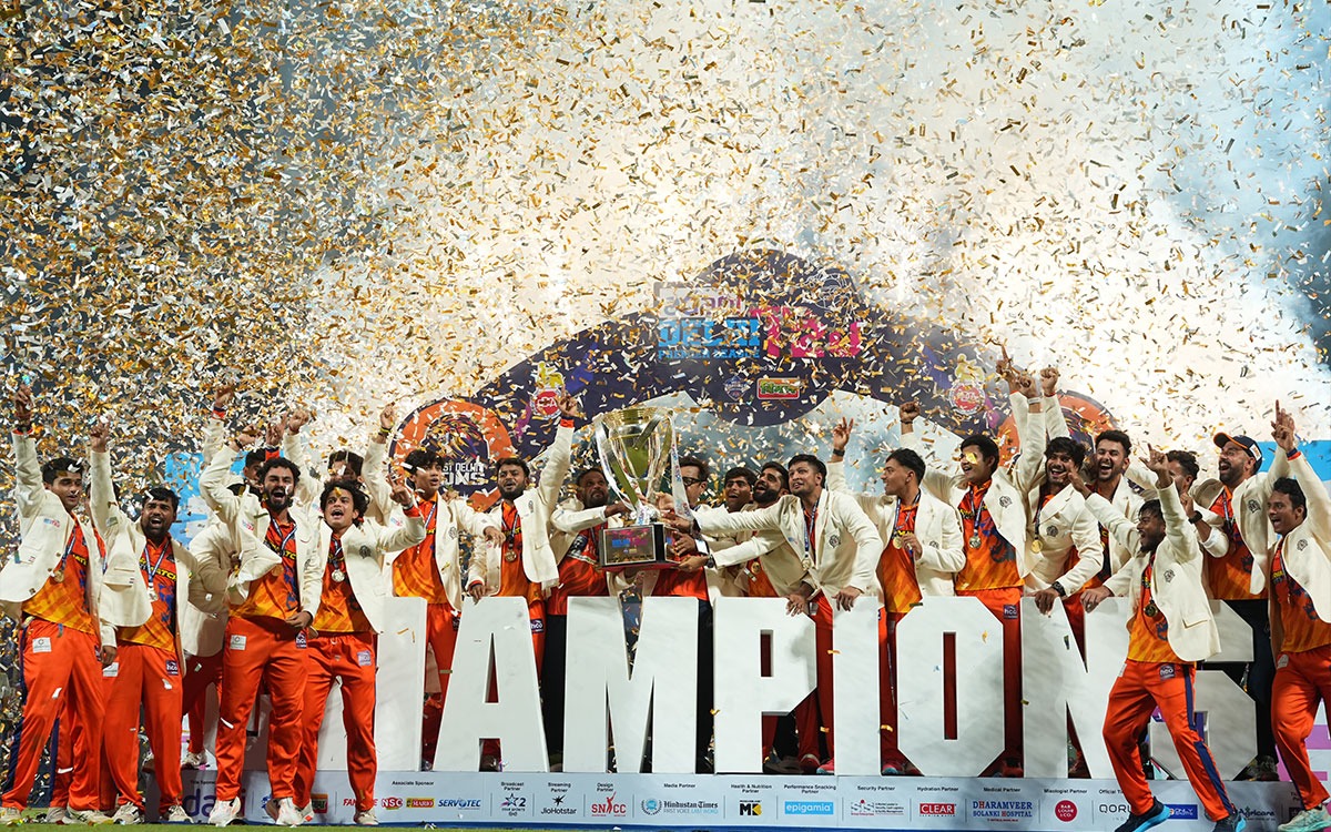 West Delhi Lions Delhi Premier League T20 2025 Match at Arun Jaitley Stadium 2