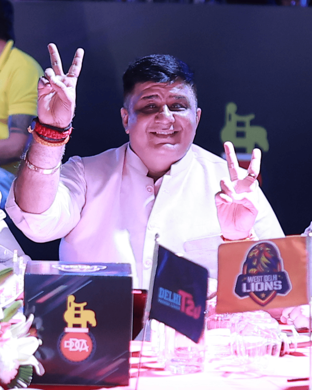 West Delhi Lions Delhi Premier League T20 2025 Match at Arun Jaitley Stadium
